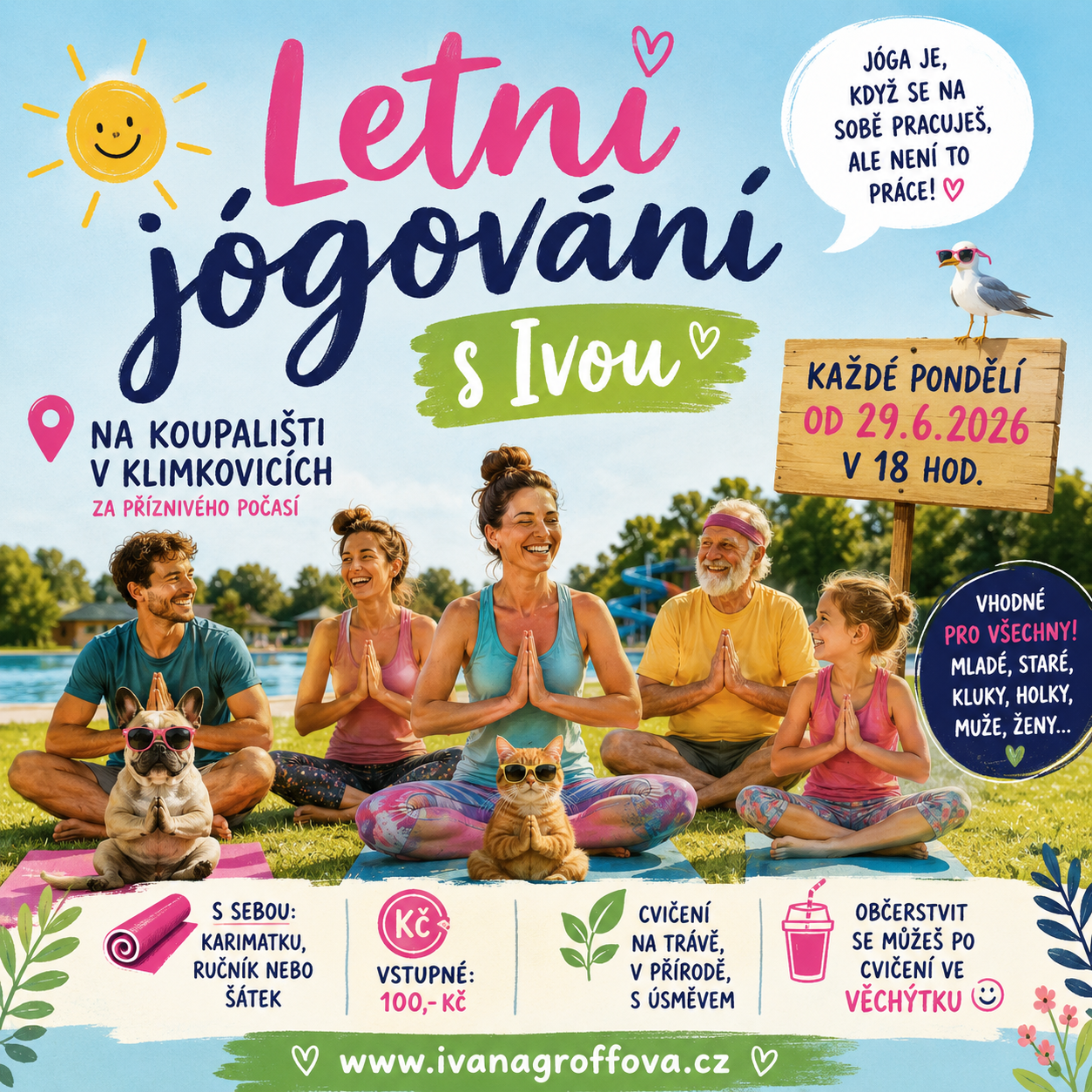 Letní jógování